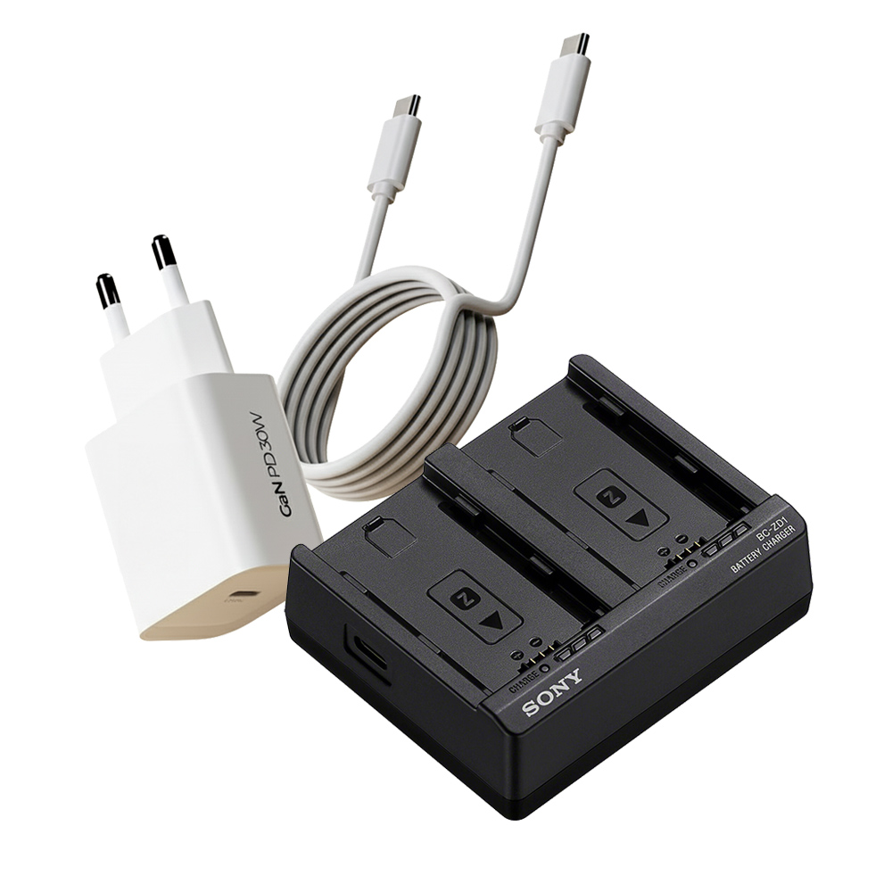 소니 BC-ZD1 FZ100 듀얼 급속충전기 + 전용 어댑터 + 케이블 패키지, 1개 179,000원