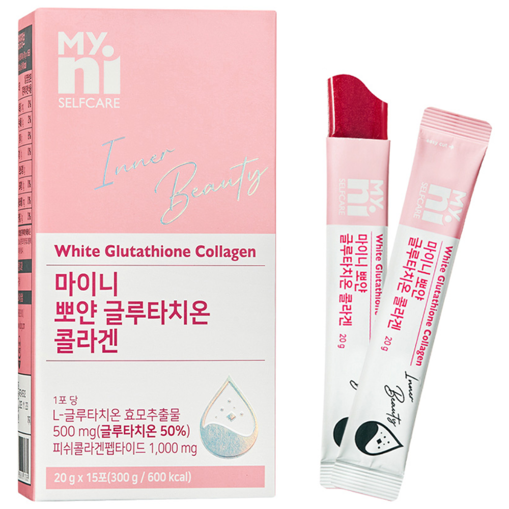 마이니 뽀얀 글루타치온 콜라겐 15p, 300g, 1개 24,180원