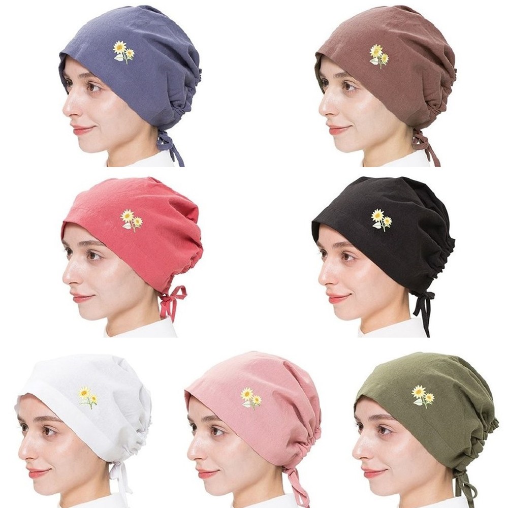 예경 사계절 린넨 와펜 꽃 두건 B형 7종 10,500원