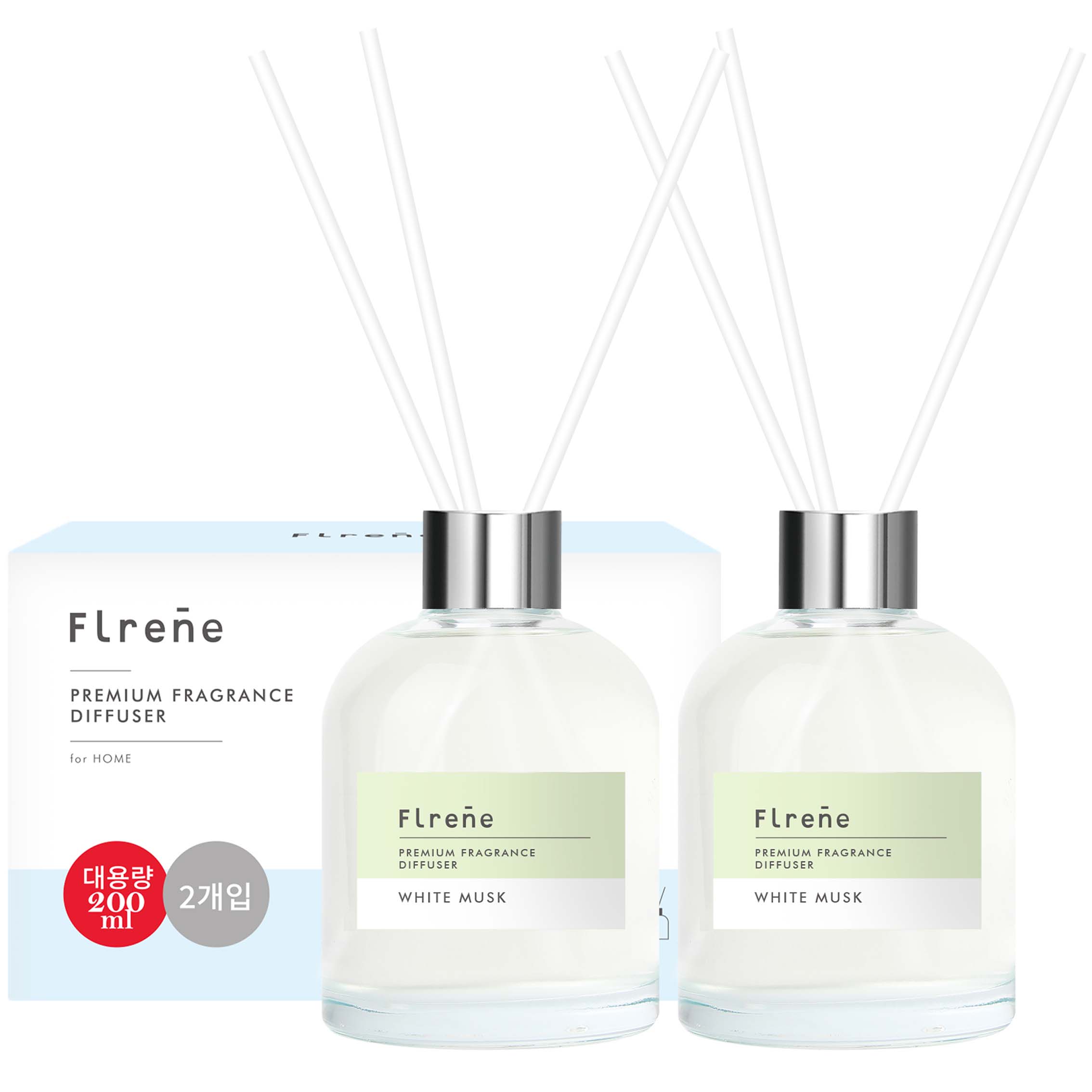 플렌느 NEW 방향제 실내용 디퓨저 200ml 2p + 스틱 10p 13,120원