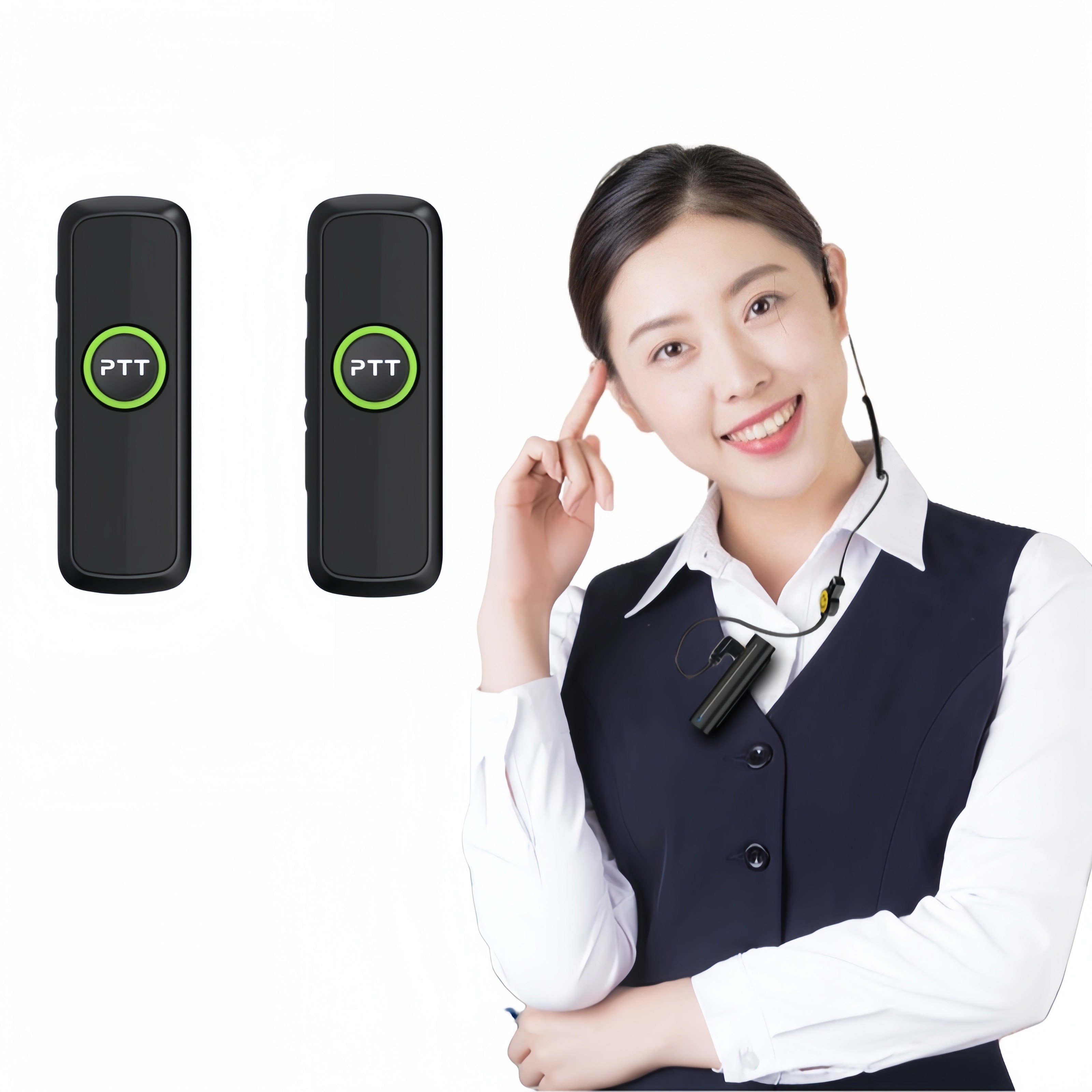 Montheria 경량 워키토키 소형 무전기 넥클립식+정품 이어폰 46,200원