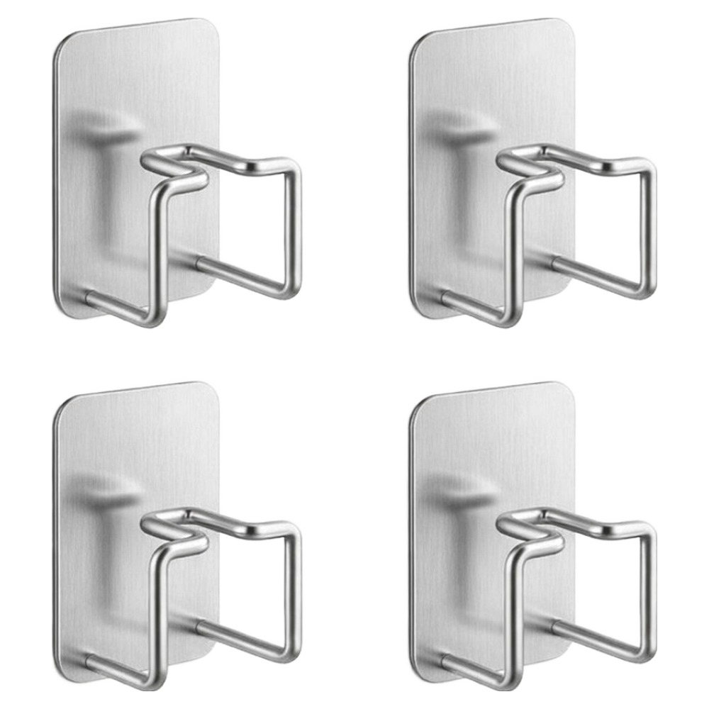 스프렉스 무타공 스틸핏 스테인리스 칫솔꽂이, 실버, 4개 5,100원