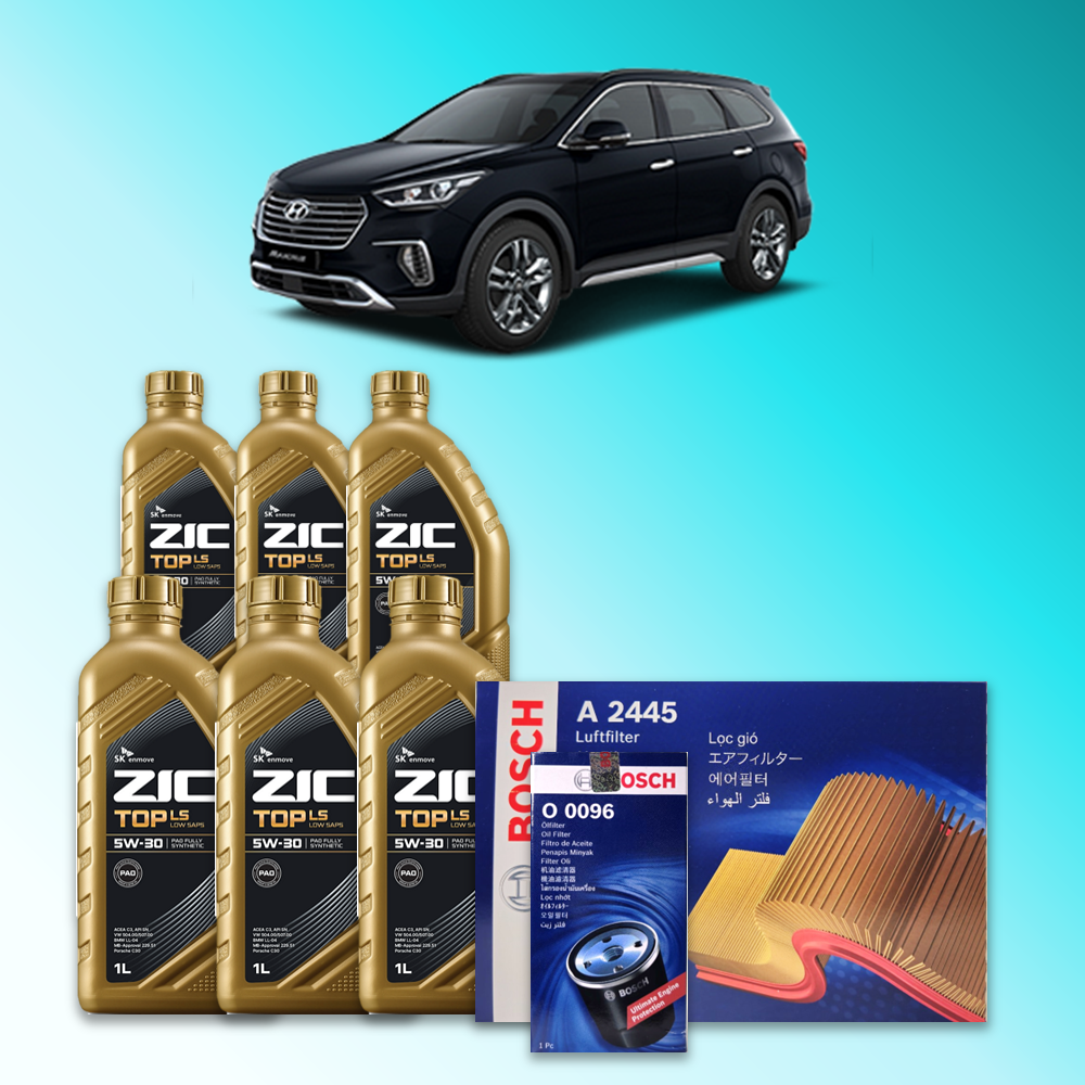 더 뉴 맥스크루즈 (NC) 2.2 디젤 엔진오일세트 SK 지크 탑 LS 5W30 (ZIC TOP LS) 93,200원