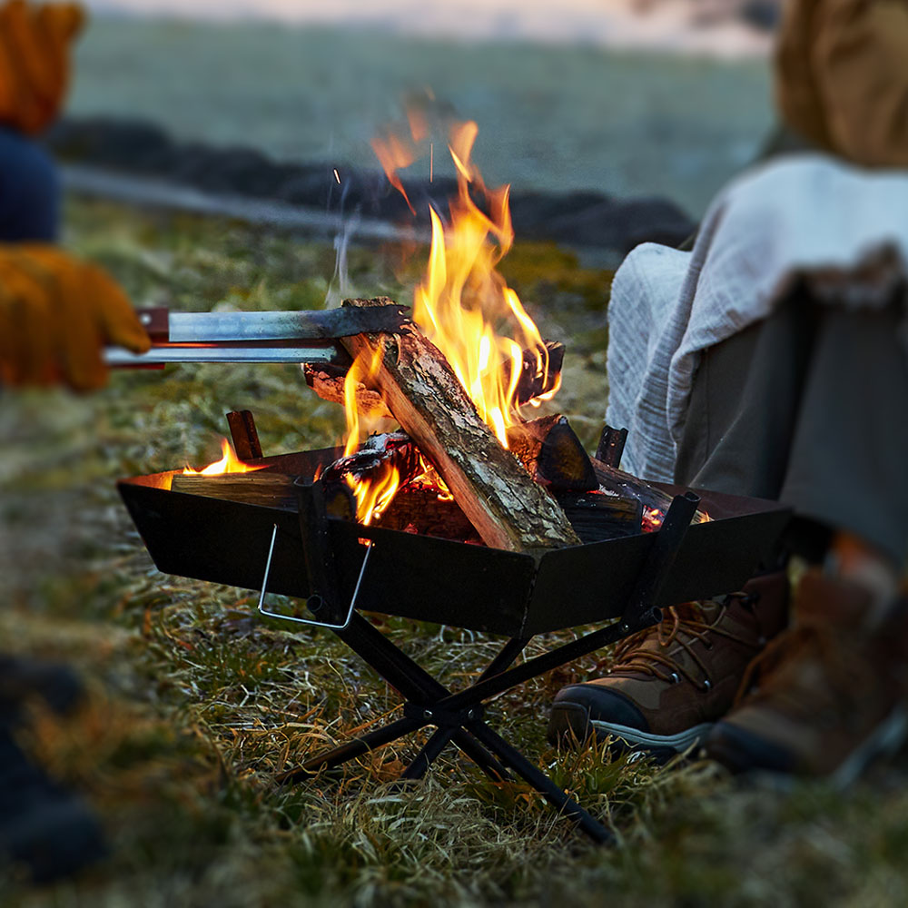휴겔 캠핑 휴대용 접이식 화로 불멍 그릴 화로대 80,000원
