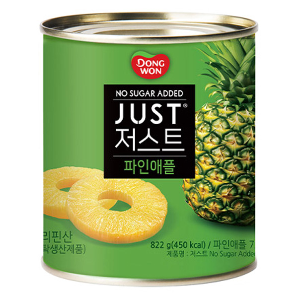 동원 JUST 저스트 노슈가 파인애플 통조림 4,990원
