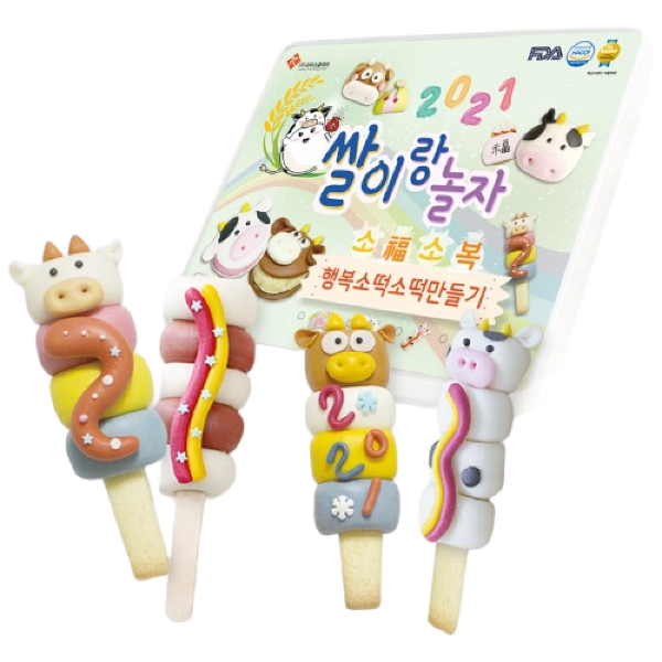 쌀이랑놀자 국내산 떡 만들기 DIY 키트 - 행복소떡소떡 베이직, 1개 14,800원