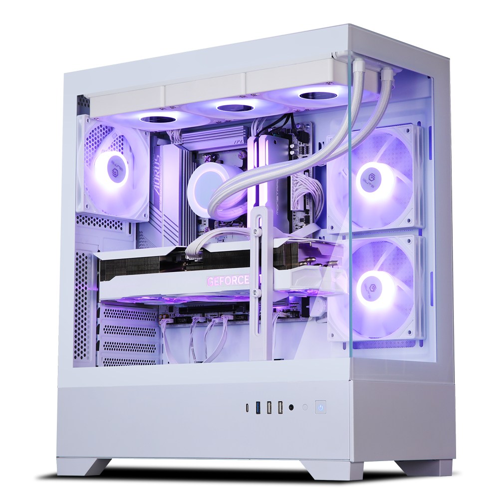 몬스타 가츠 Y623A 아쿠아 화이트 PC 케이스 73,900원