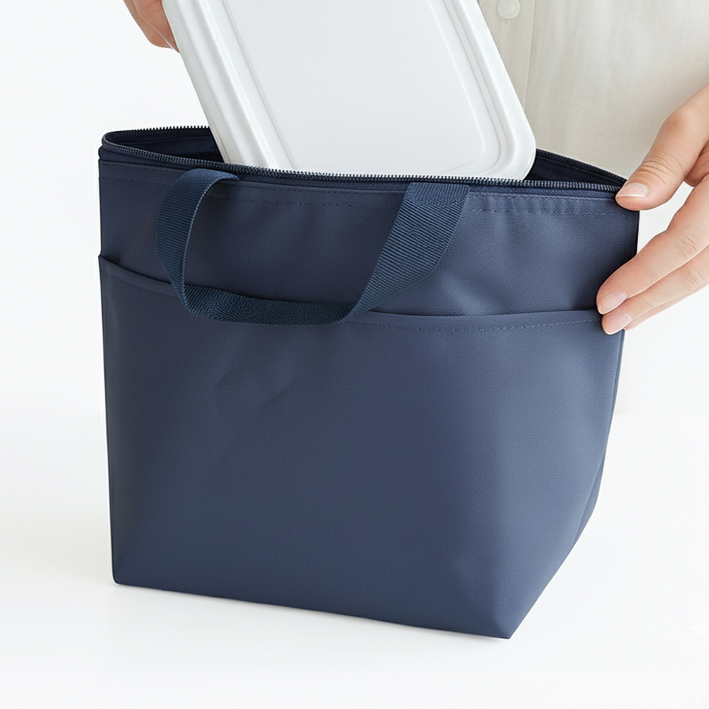 이루다-꿈 직장인 학생 보온 보냉 도시락 가방, 네이비, 1개 7,600원