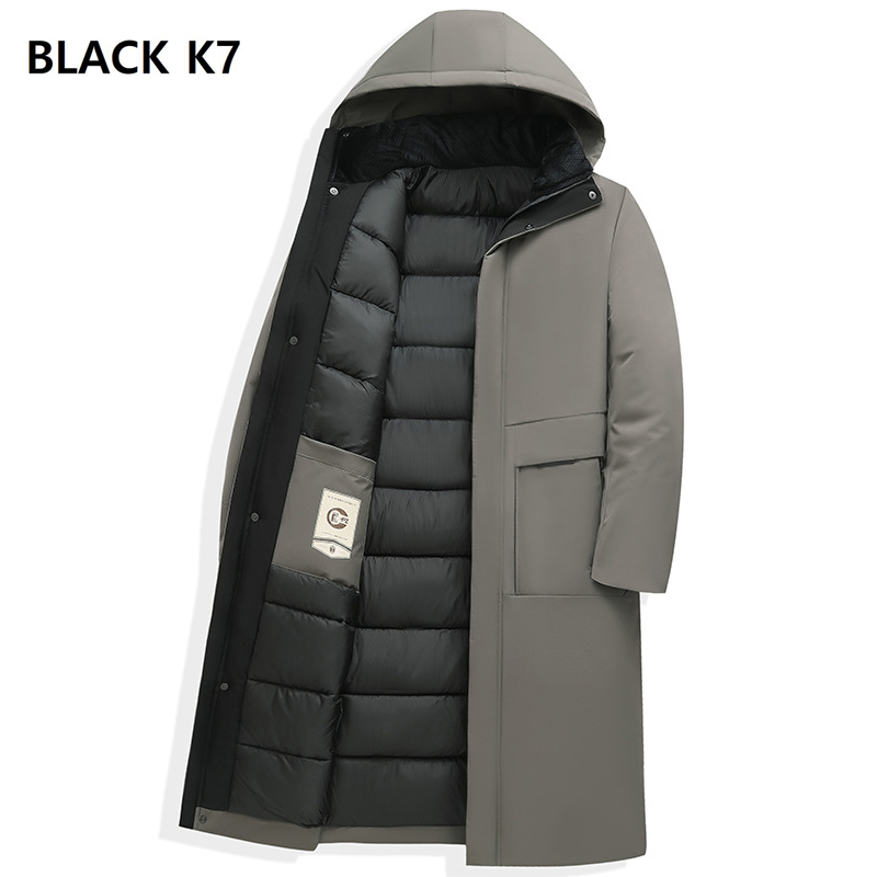 BLACK K7 남자 겨울 중년 빅사이즈 롱패딩 점퍼 남자 겨울 방한 자켓 69,000원