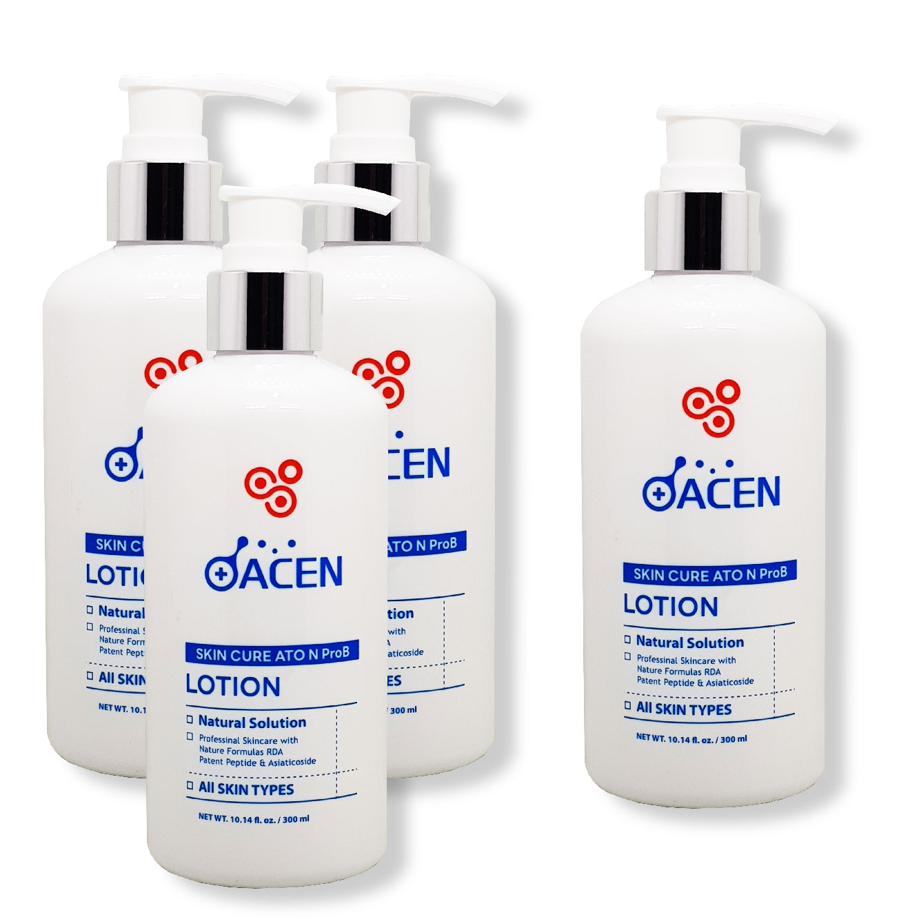 국가특허성분 오아센 달맞이유 단백질 바디 고보습 침독 아토 로션 모공케어 진정보습 트러블 민감성 아기 유아 청소년 성인 진정 300ml 3+1, 4개, 300g 65,200원