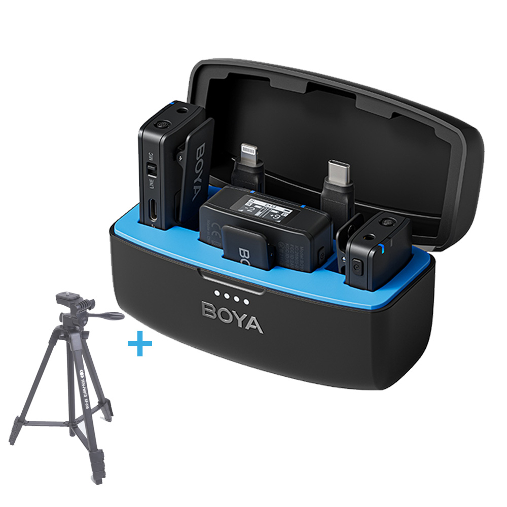 보야 2채널 무선 마이크 C타입 iOS TRS BOYAMIC (SP-320 삼각대) 193,000원