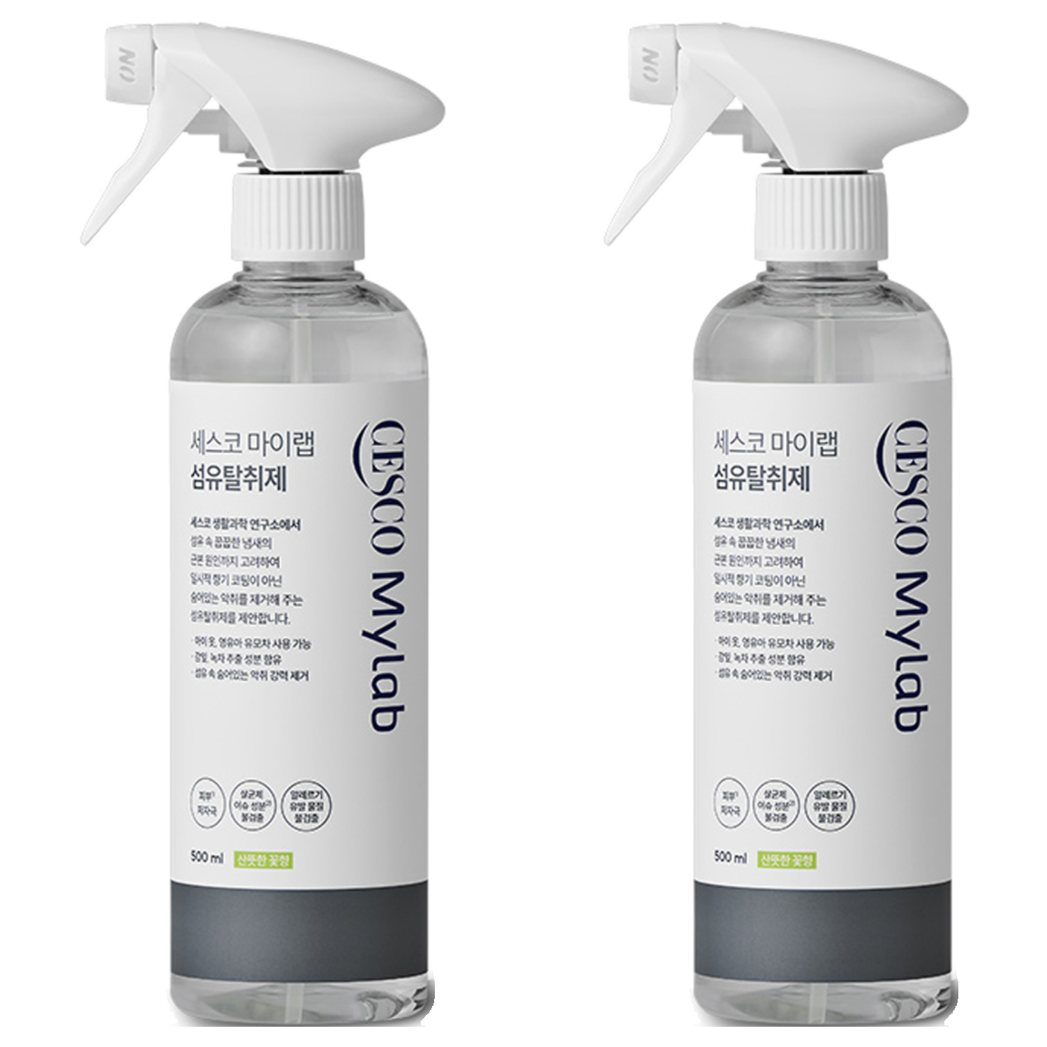 세스코마이랩 섬유탈취제 본품, 500ml, 2개, 꽃향 17,330원