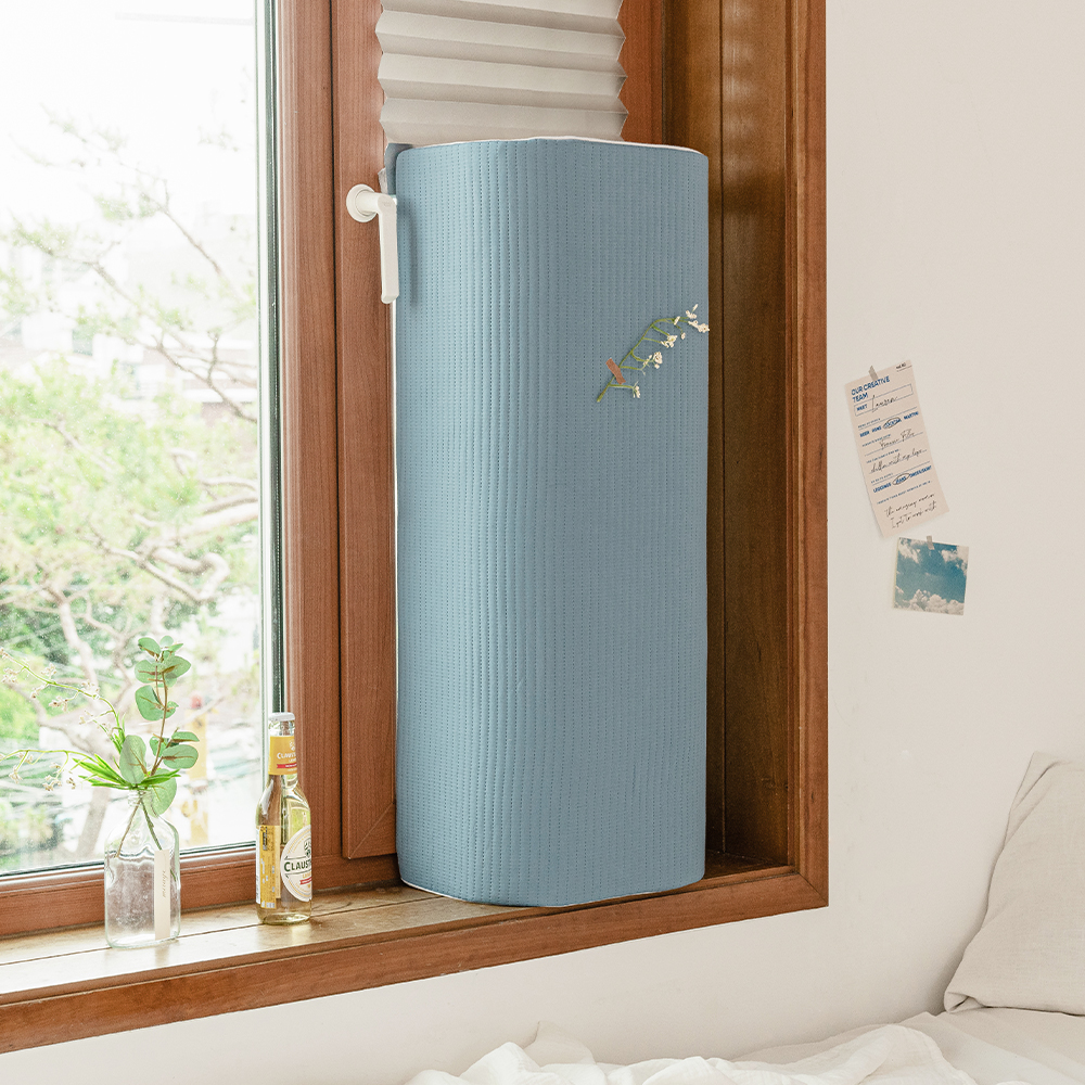 더자리 착붙 줄누빔 먼지 차단 창문형 에어컨 커버 11,900원