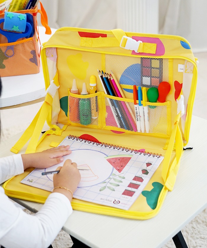 (다르담) 트래블 아트 가방 유아 어린이 미술놀이 유치원 어린이집 미술 학원 31,800원