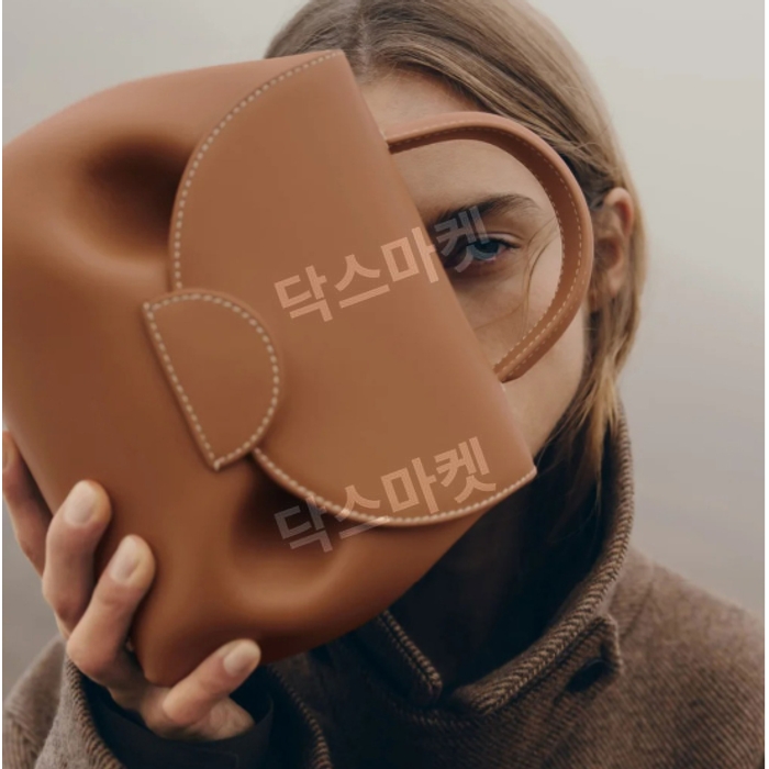 이부진 스타일 토트백 숄더백 고급 천연가죽 배색 핸드백 59,500원