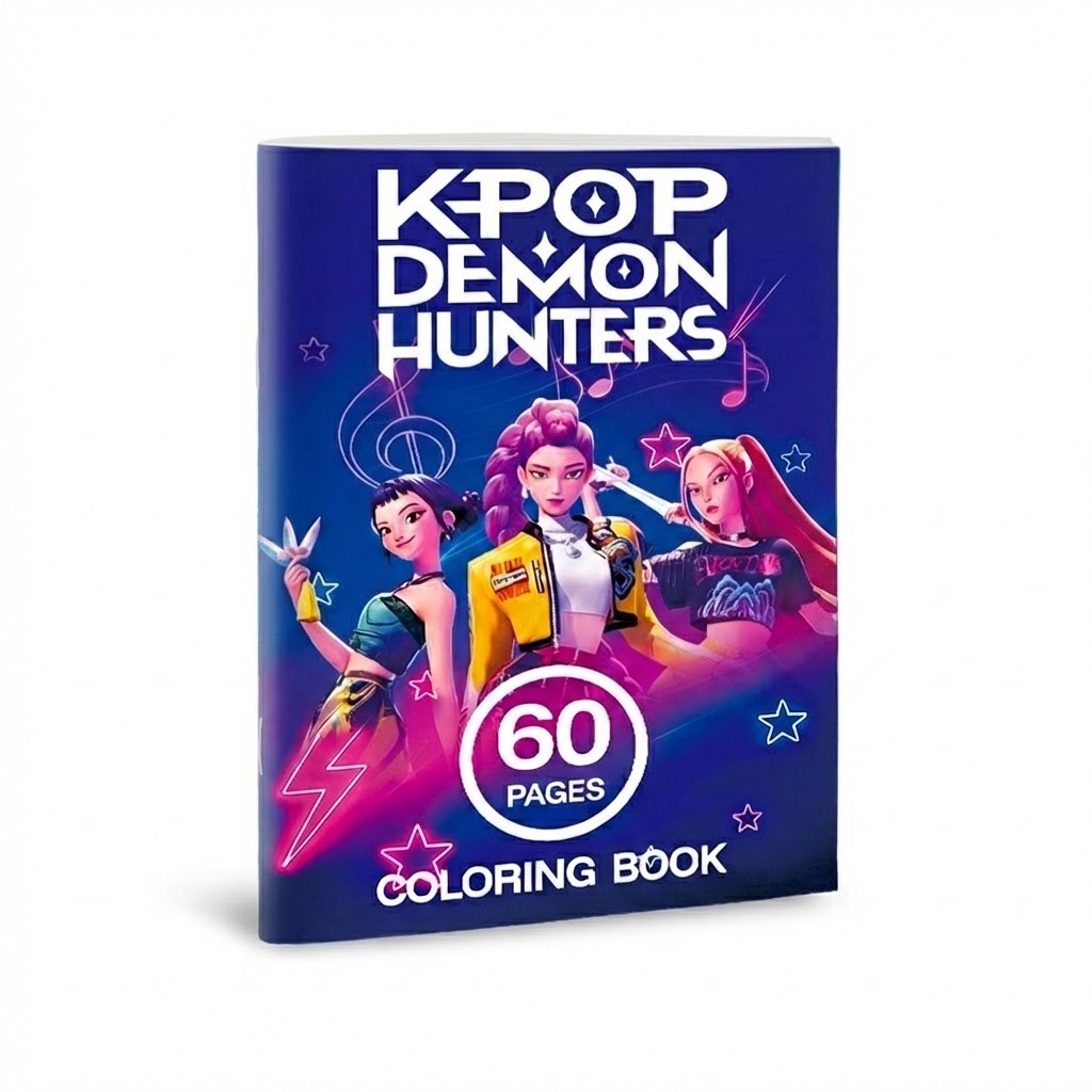 케이팝 데몬 헌터스 컬러링북 색칠공부 색칠북 8,910원