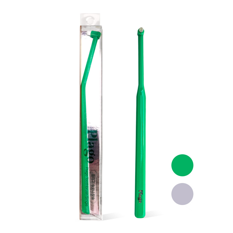 플라고 강아지 칫솔 송곳니형, 랜덤발송, 2개 6,400원