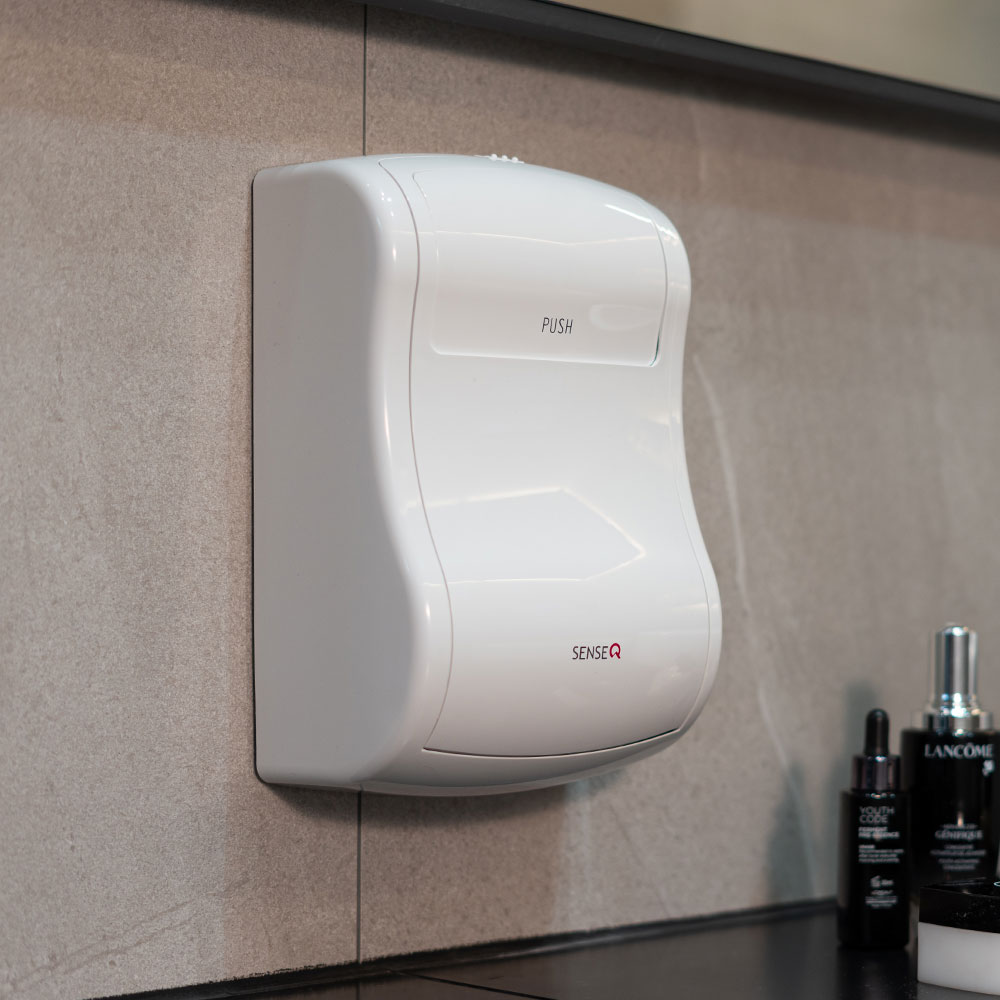 센스큐 에어 미니 3L 벽걸이 휴지통 쓰레기통 인테리어 다용도, 화이트, 1개 19,900원