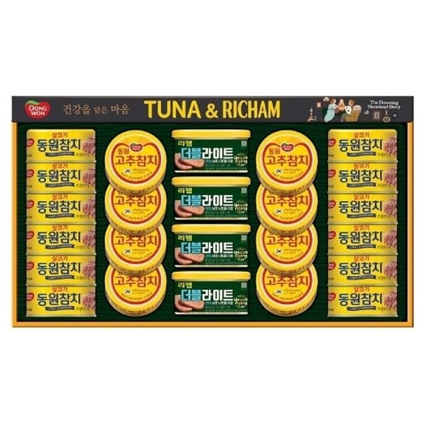 동원 튜나리챔11호 x 1세트 / 참치 햄 선물세트 236,100원