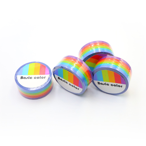 베이직 컬러 6종 세트 3mm x 10M 마스킹테이프 6,000원