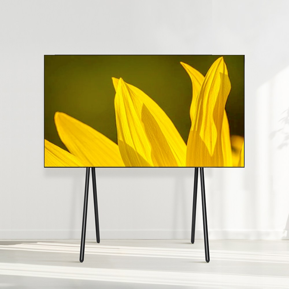 EdgeP Arte tv 스탠드 이젤형 티비 거치대 삼성 LG 65인치 55인치 호환 받침대 다리 이동식 110,000원