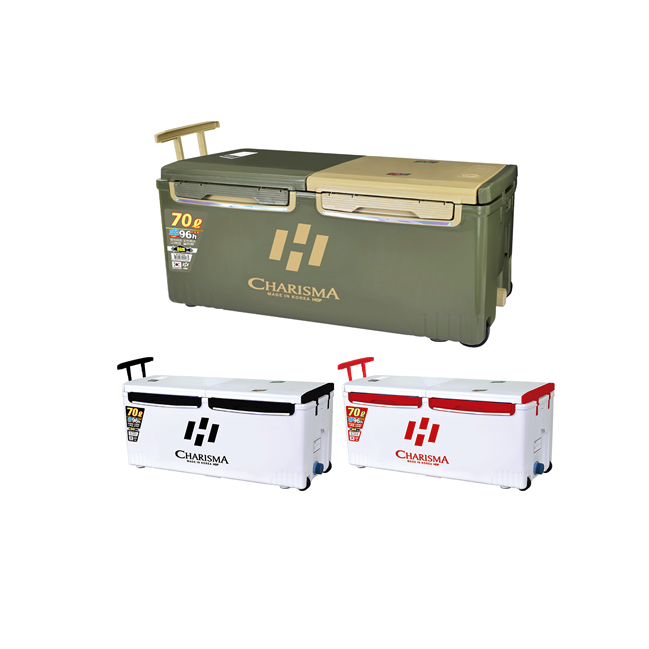 해동 HB-242 카리스마 아이스박스 70리터 화이트 RE 338,000원