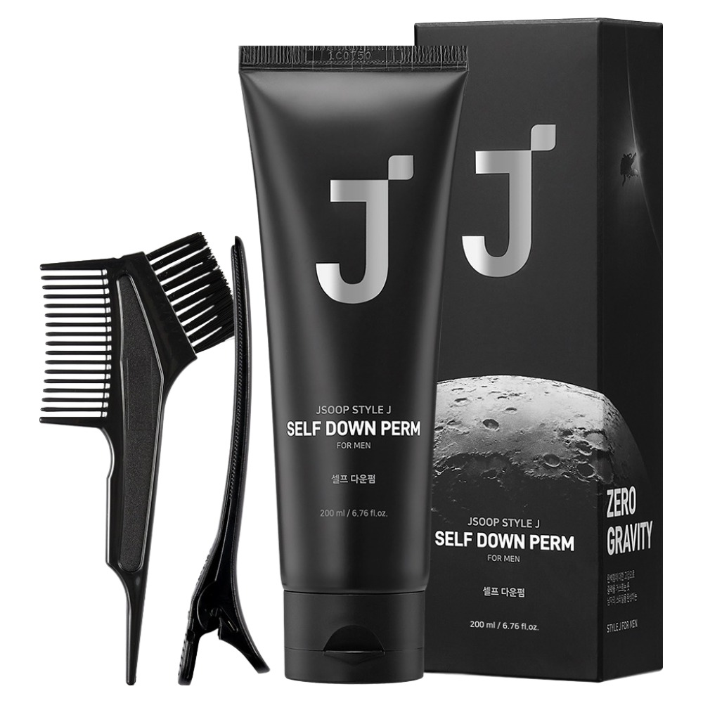제이숲 스타일제이 포맨 셀프 다운펌 모든모발용 + 집게 + 펌지 + 장갑 + 펌브러쉬 세트 13,900원