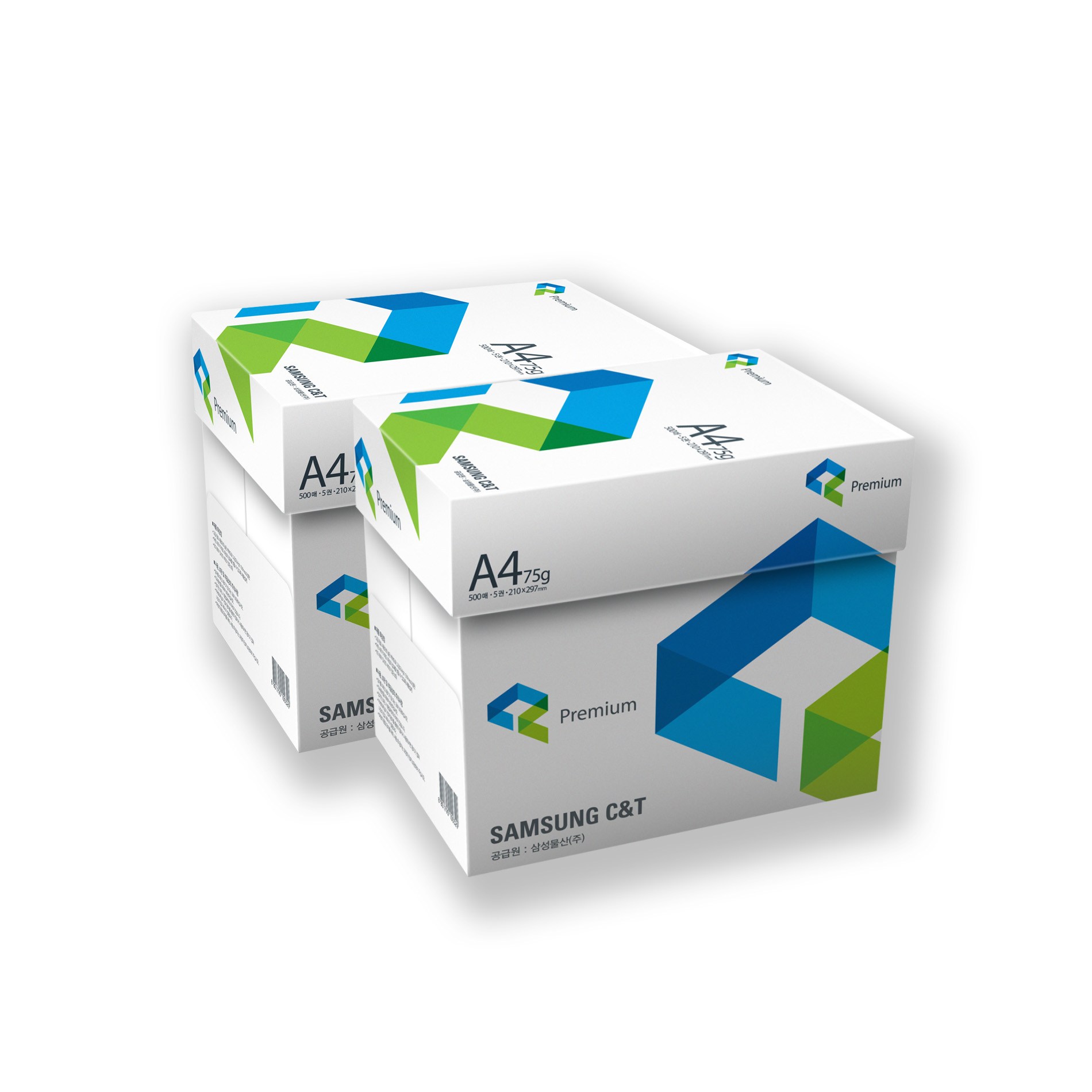 삼성 프리미엄 a4용지 75g 2박스 5000매 복사용지 51,900원