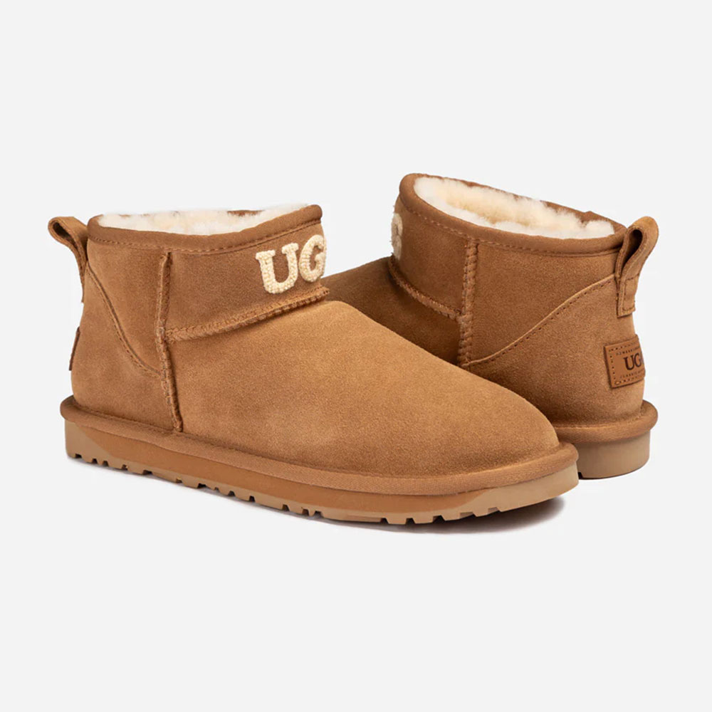 오즈어그웨어 클래식 니트 로고 울트라 미니 양모 부츠 생활방수 OZ658L 96,400원