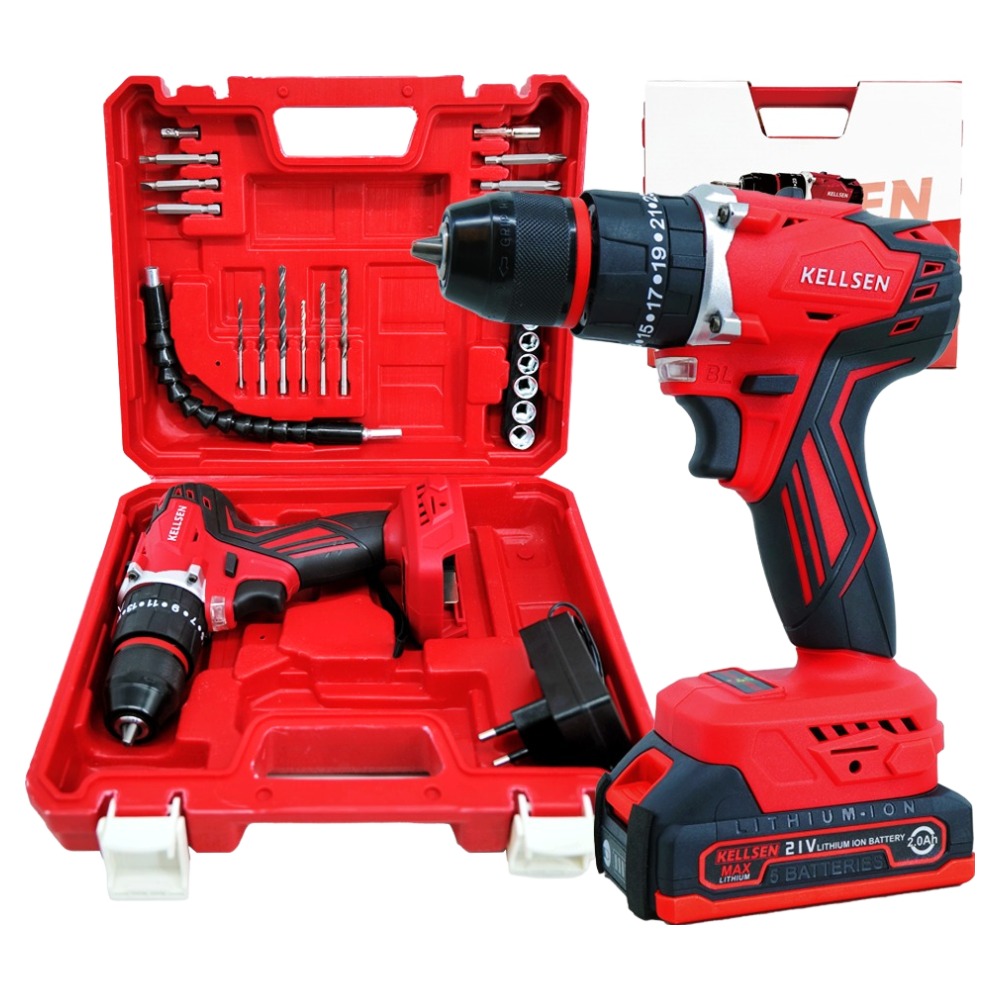 디케이켈슨 무선 전동 드릴 공구 드라이버 세트 21V, 1개 79,000원