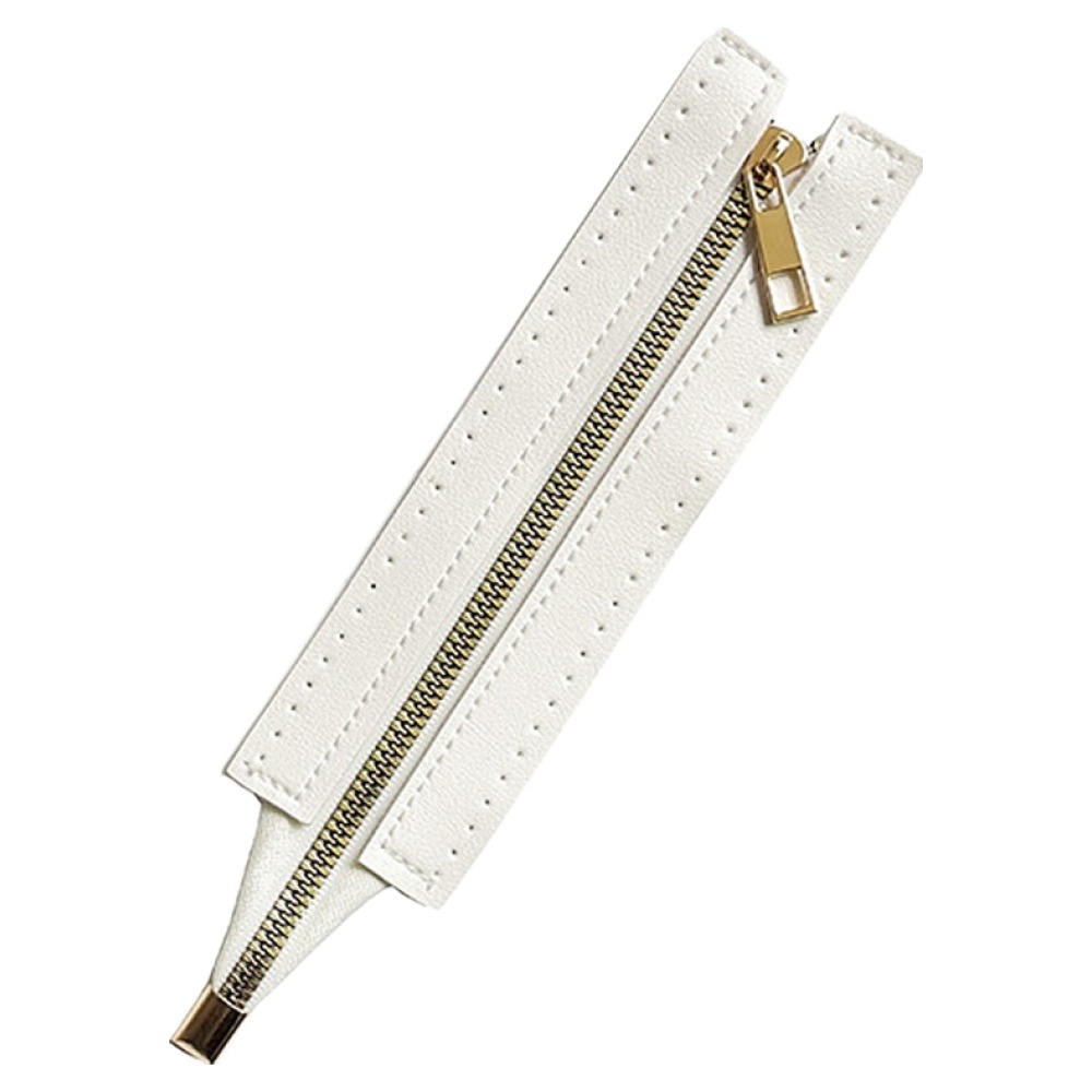 코히모 가방 만들기 교체 DIY 스티치 가죽 지퍼 23cm 5W0470, 1개, 화이트 5,700원