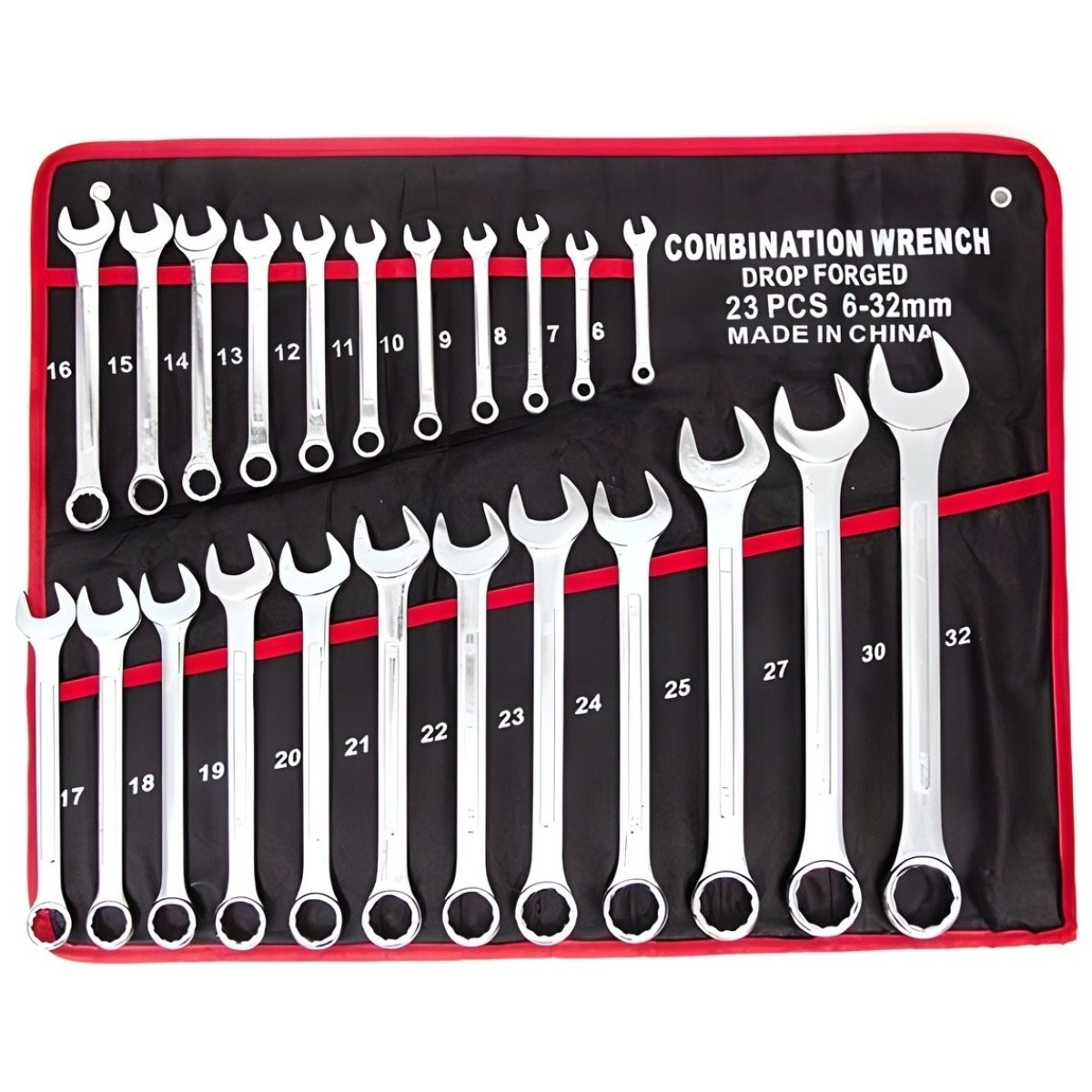 ZIO-BIZ 스패너 렌치 세트 23pcs / 오픈렌치 육각렌치 콤비렌치 스패너 깔깔이 양면 양구 렌치 기어렌치 수공구 38,500원