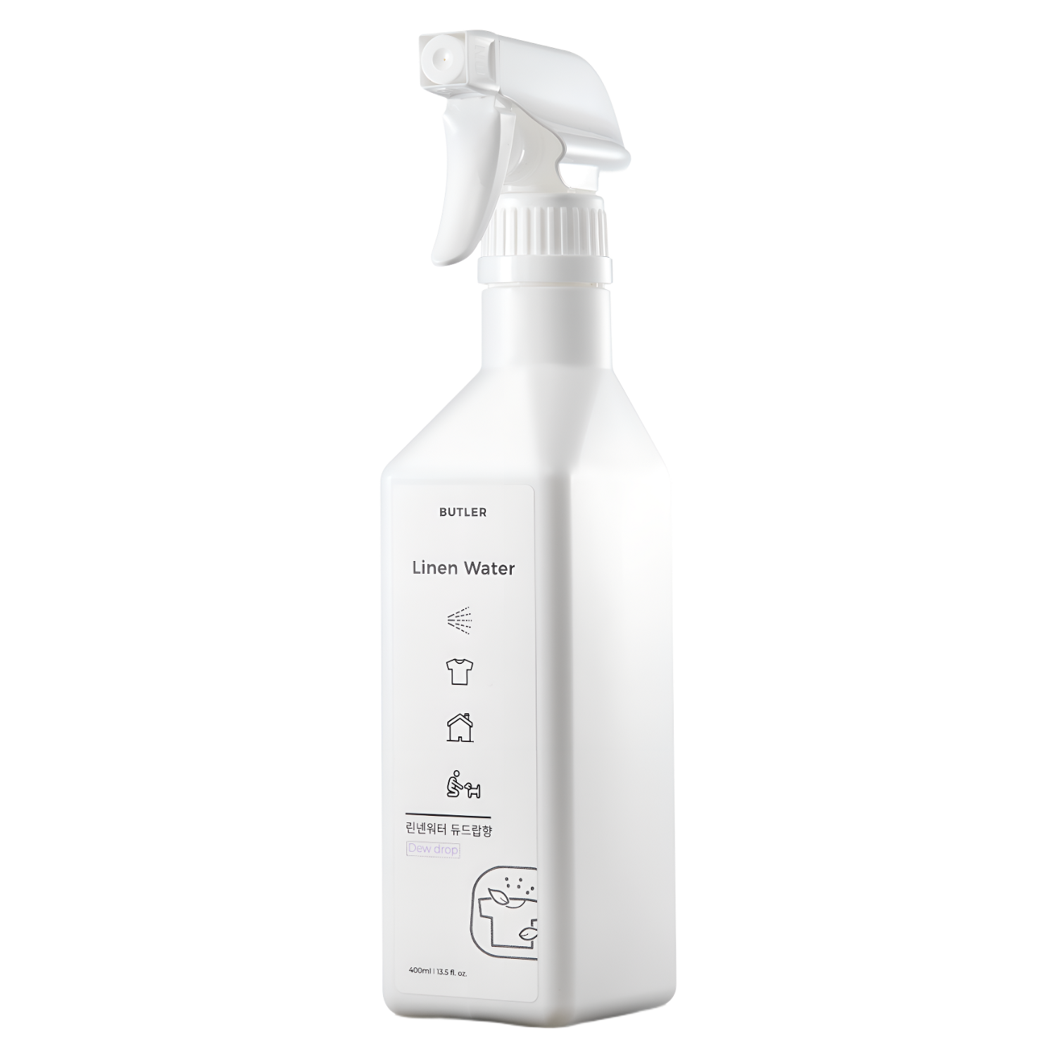 버틀러 섬유탈취제 린넨워터 듀드랍향, 1개, 400ml 15,200원