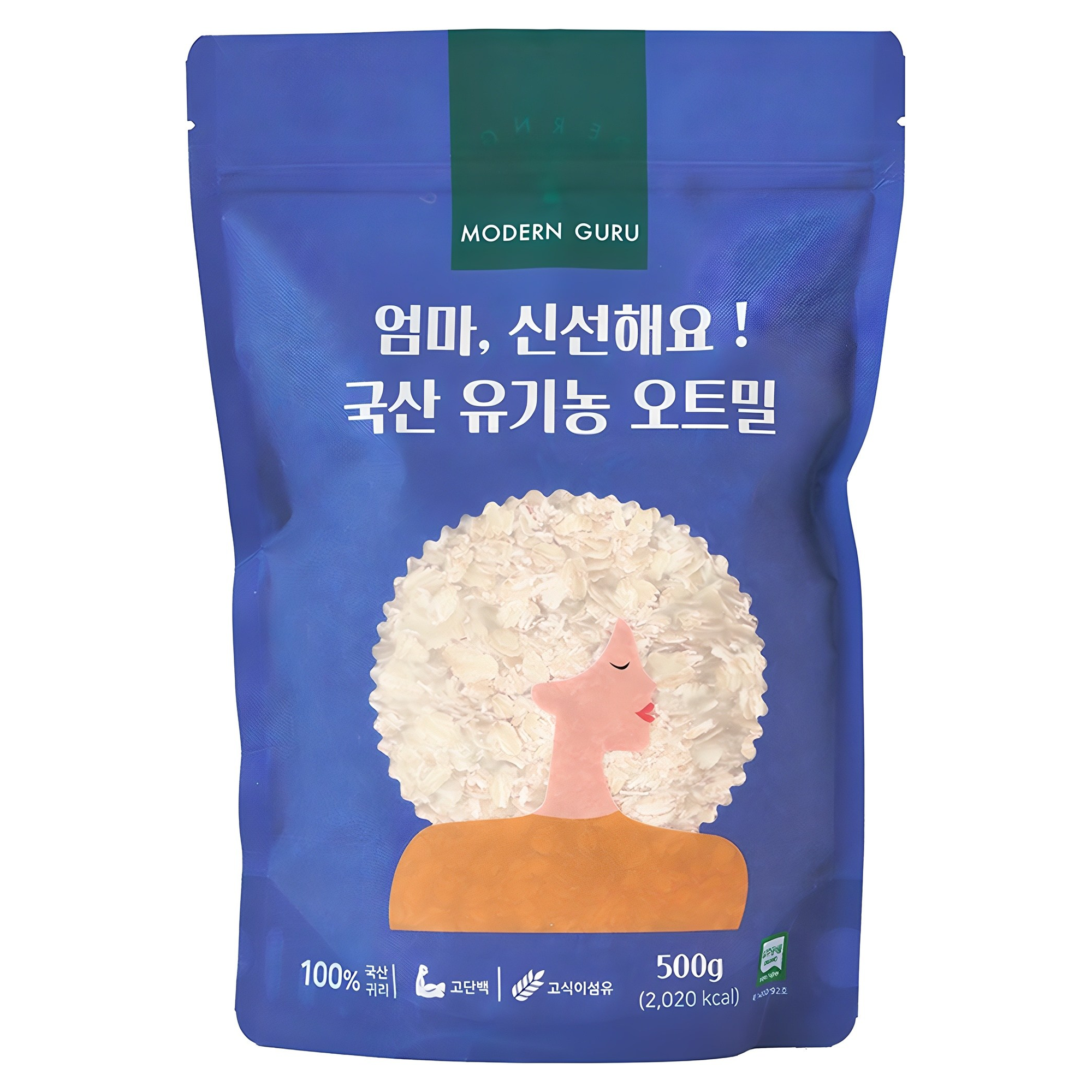 모던구루 엄마 신선해요 국산 유기농 오트밀 9,900원