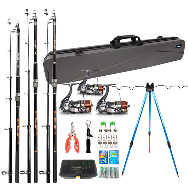 시마운트 커스텀X 원투 낚시대 3종세트(270+300+330) 142,000원