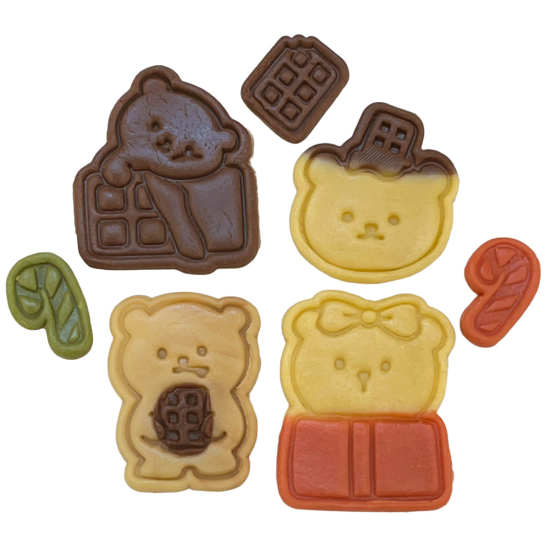 발렌타인데이 곰 쿠키커터 쿠키틀 화이트데이 모양틀 4종세트 14,620원