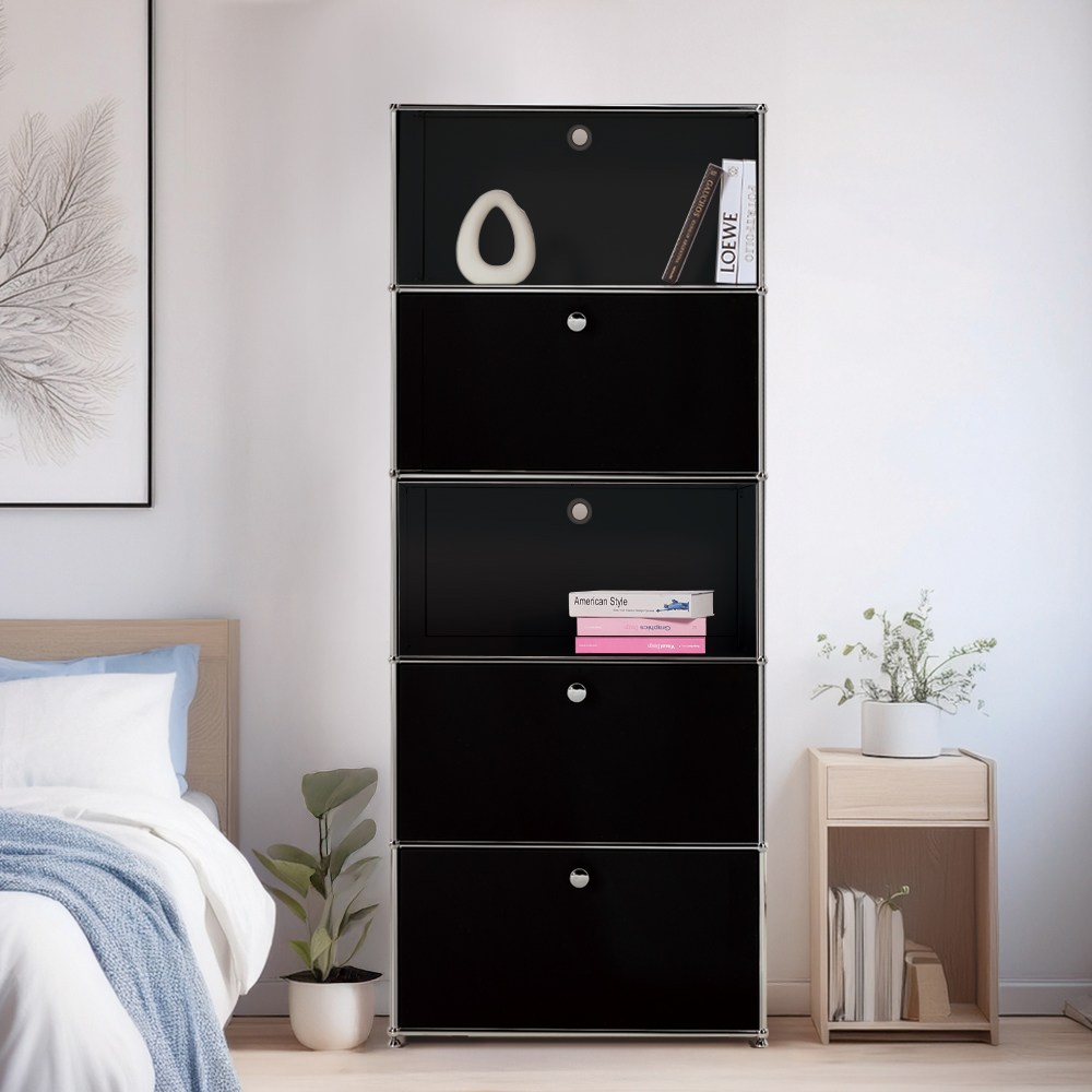 이가페 미드센츄리 모듈거실장 모노 1x5 베이직 오픈수납장C 1,025,000원