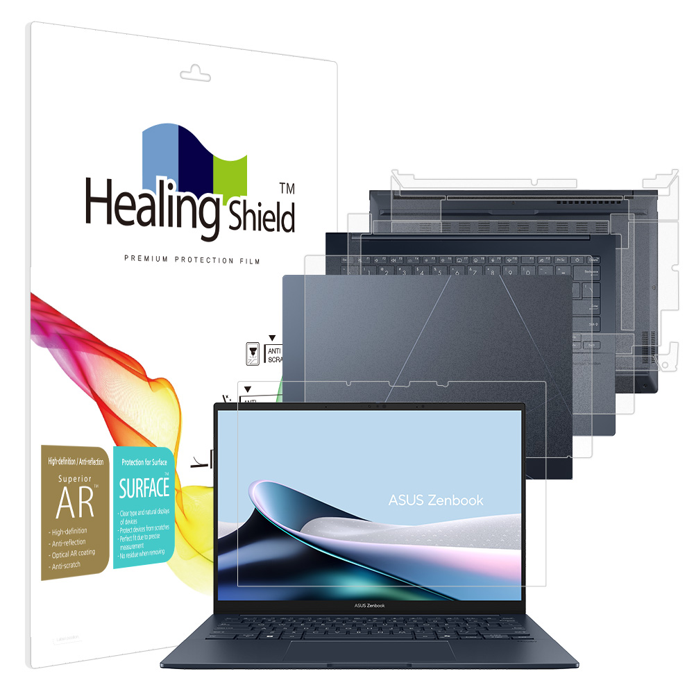 힐링쉴드 에이수스 젠북 14 OLED UX3405CA AR 고화질 액정보호필름1매 외부3종 67,320원