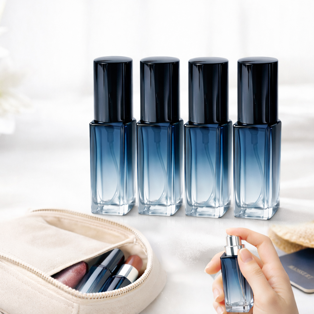 익스오더 외출 여행용 휴대용 향수 공병 10ml, 4개, 블루 그라데이션 10,800원