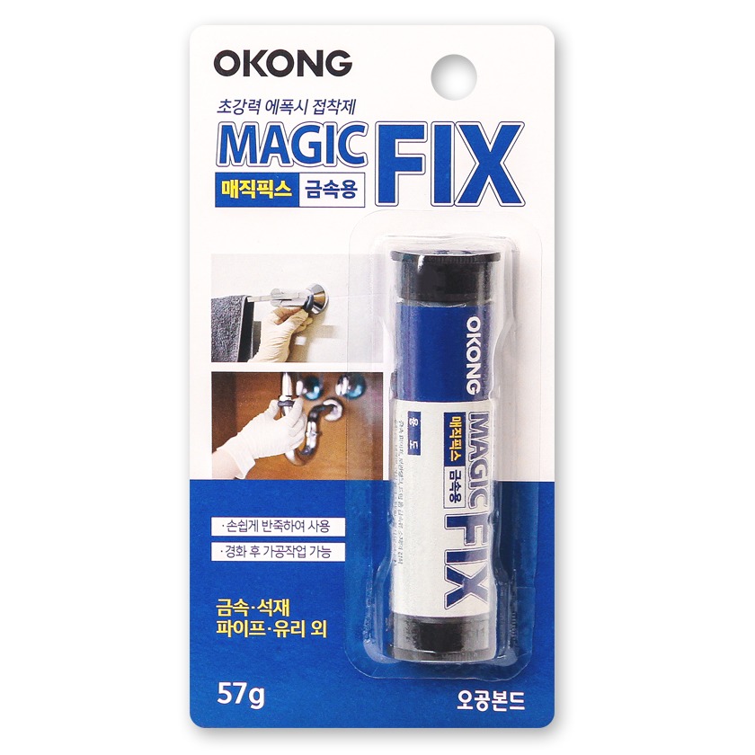 오공 매직픽스 금속용 57g 4,300원