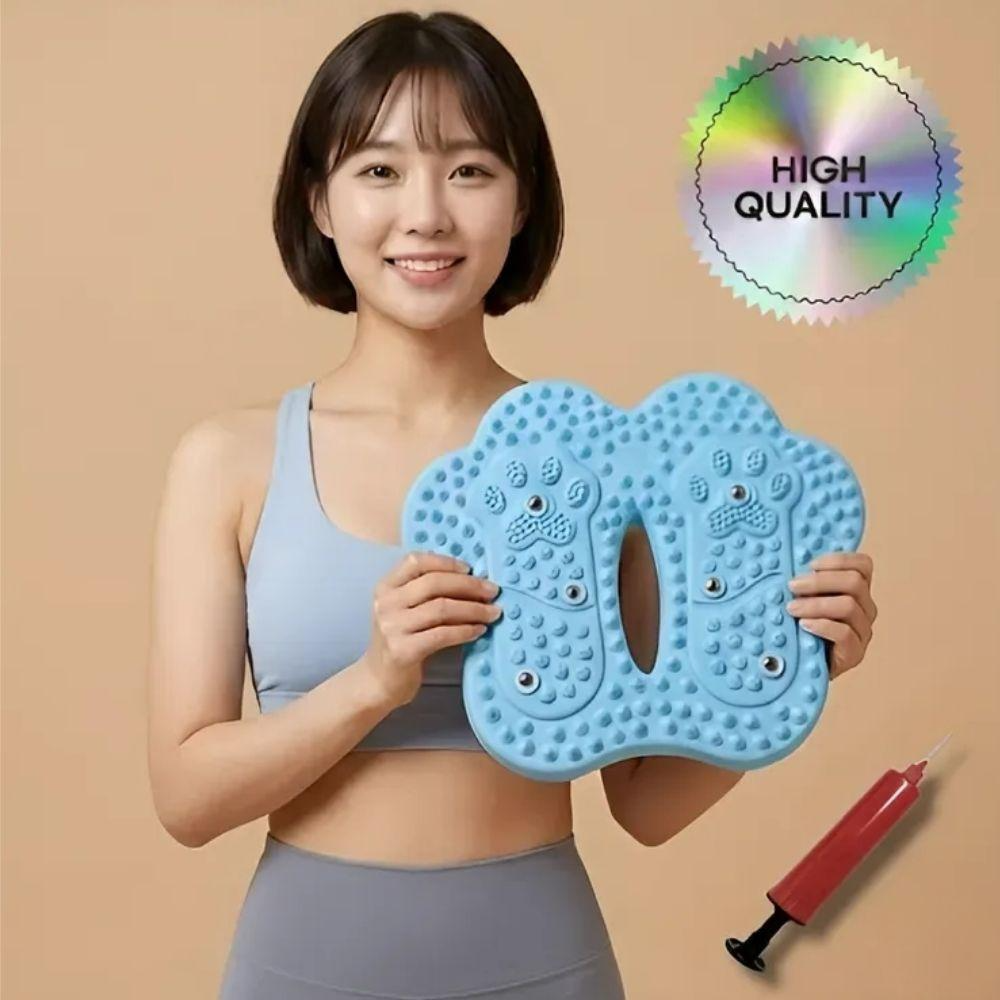 발렌타 가정용 무소음 발바닥 지압매트 지압 스텝퍼, 아쿠아 블루 26,000원