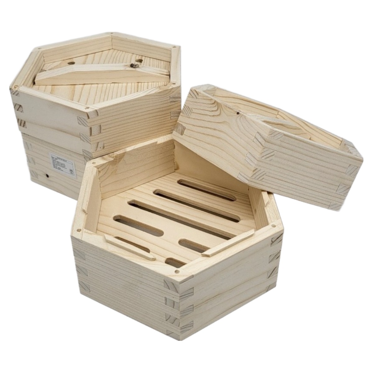 대나무 육각 찜기 딤섬 만두 1인용 자취 다이어터, 1개 18,000원