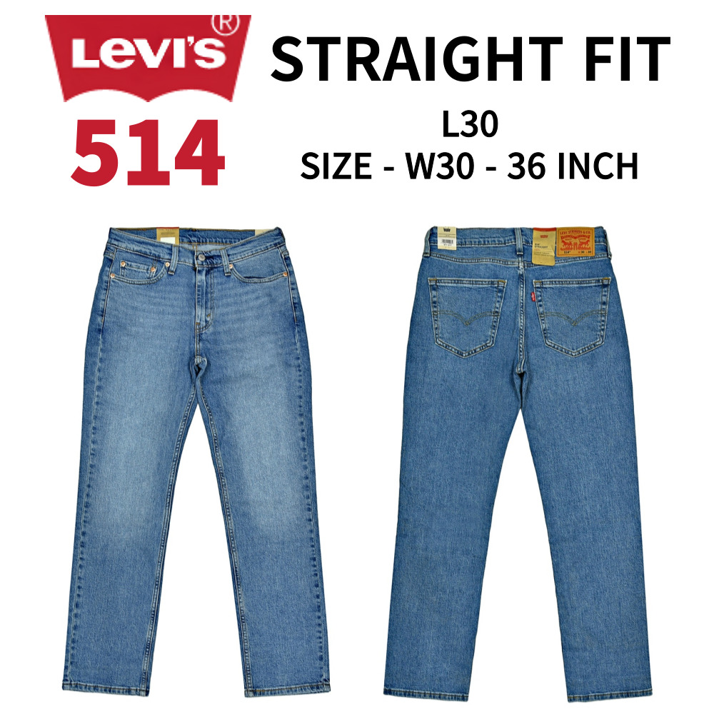 리바이스 남성 514 청바지 남자 스트레이트 핏 일자핏 데님 인심30 64,500원