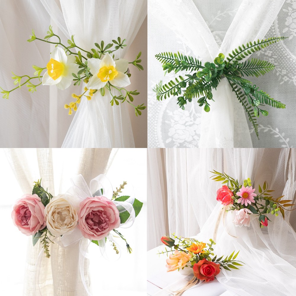 플라워트리 커튼집게 모음 특가 커튼장식 인테리어 12,400원