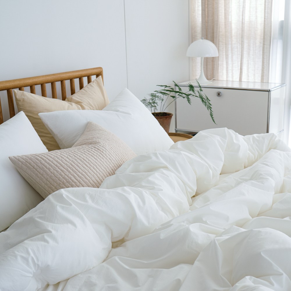 오가니크라프트 100수 고밀도 순면 차렵이불 간절기 사계절 슈퍼싱글 라지킹 침구세트 120,000원