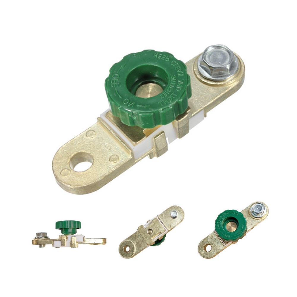 발통마켓 킬스위치 배터리 전원 차단기 12V 24V 밧데리 방전방지 황동 차단 스위치 장치 자동차, 1개 5,200원