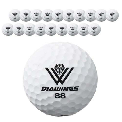 다이아윙스 고반발 장거리 전용 비거리 장타 골프골 M2/M3/M5 [20구], M5 화이트, 20개입, 1개 50,000원
