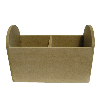 MDF 연필꽂이 2칸 두께 0.6cm(6mm)반제품 2,800원