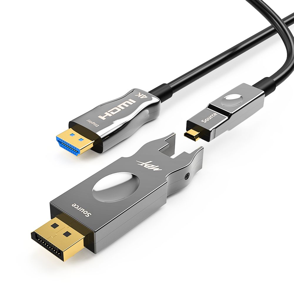 엠비에프 하이브리드 DP TO HDMI 2.0 AOC DP단자 분리형 광케이블 MBF-DPHAOC15 88,000원