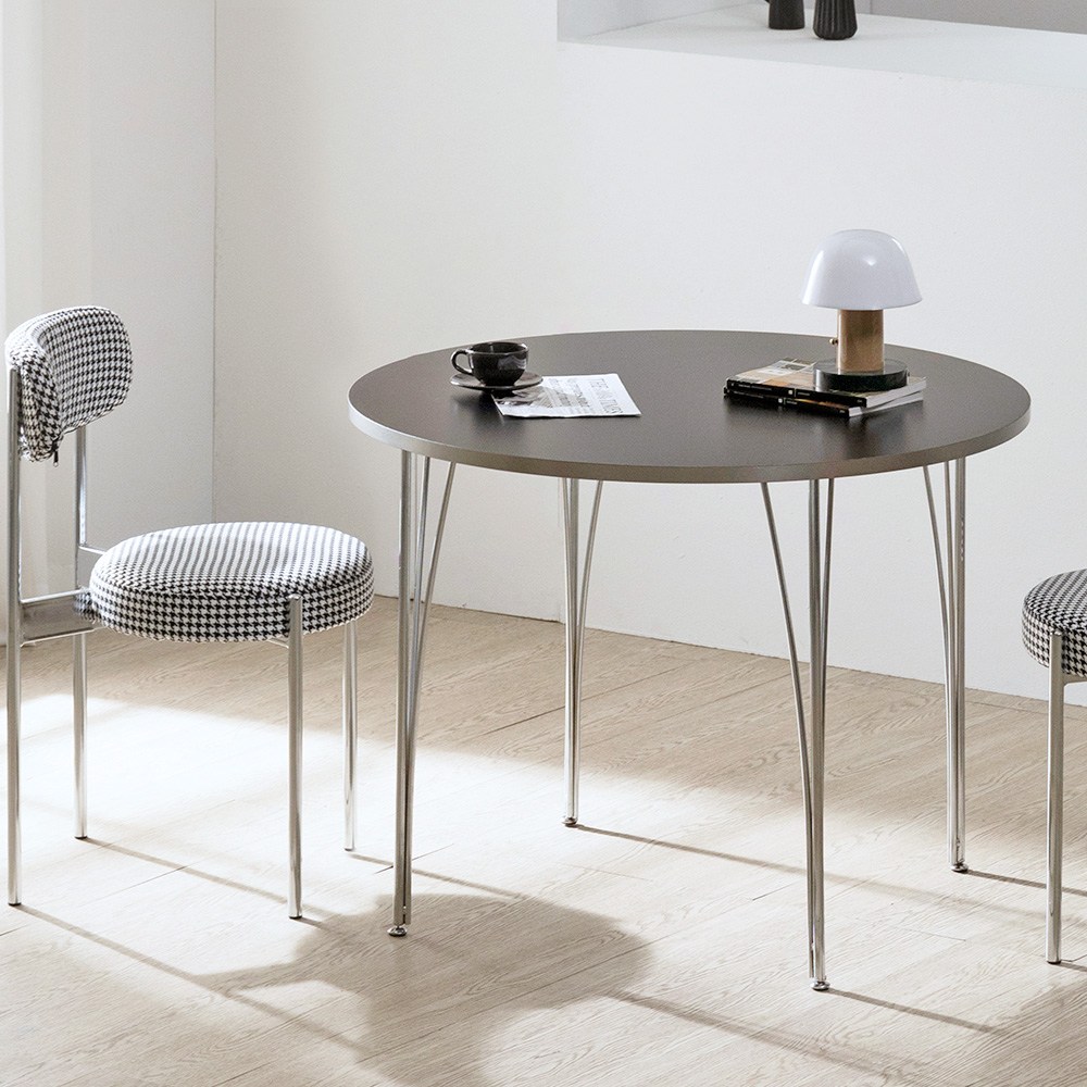 프롬홈 어센틱 미드센츄리 모던 인테리어 카페 식탁 원형 테이블 1000 5colors 108,000원